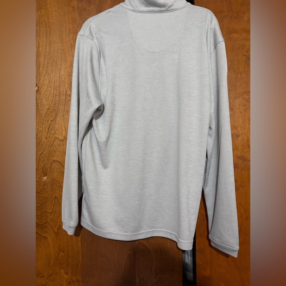 Men’s Pebble Beach stripe quarter zip. Size L - Picture 4 of 6